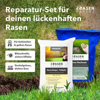 Reparatur-Set für deinen lückenhaften Rasen | Lückenbüßer