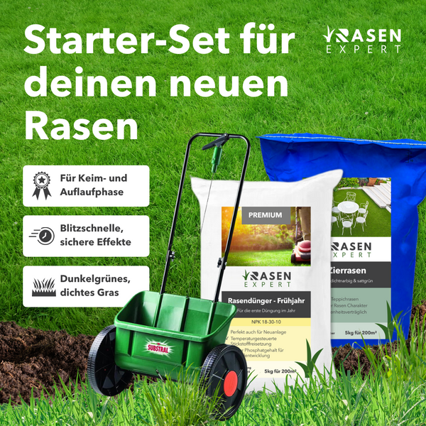 Starter-Set für deinen neuen Rasen | Starter Green Booster