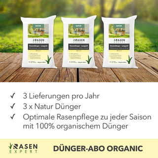 Das RasenExpert Dünger-Abo | Organic